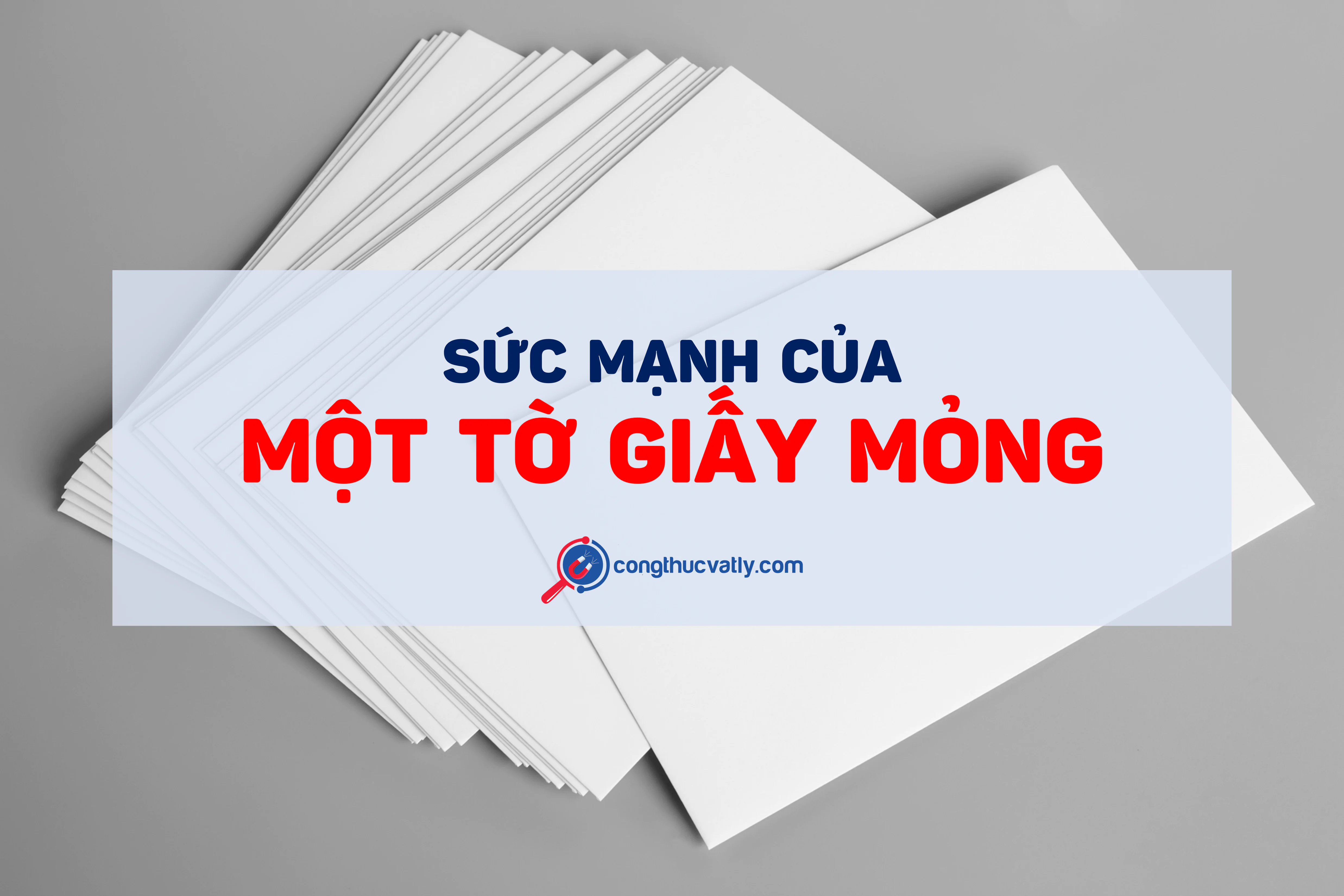 Một tờ giấy mỏng có thể cắt một vật không?