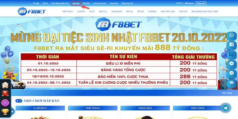 Bật mí cách nạp tiền F8BET cực nhanh trong nốt nhạc