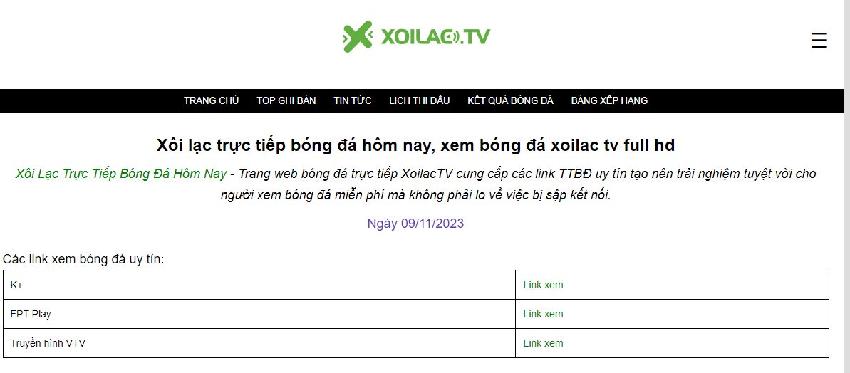 Xoilac TV xem bóng đá miễn phí hấp dẫn mỗi ngày