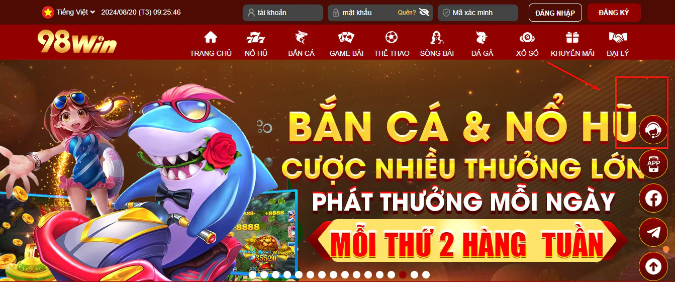 98Win: Khám Phá Nhà Cái Cá Cược Hàng Đầu Từ Philippines