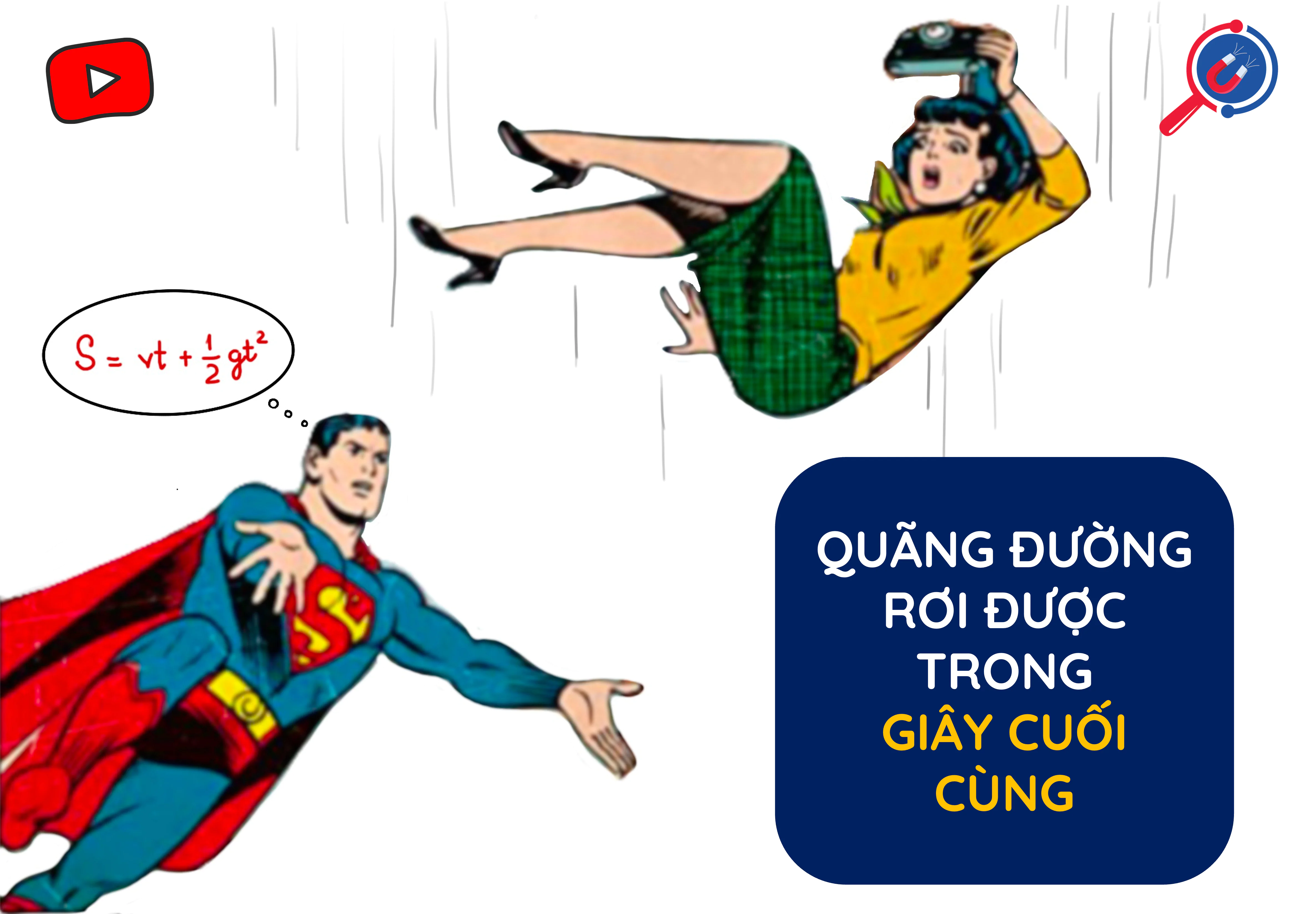 Quãng đường vật rơi được trong giây cuối cùng.