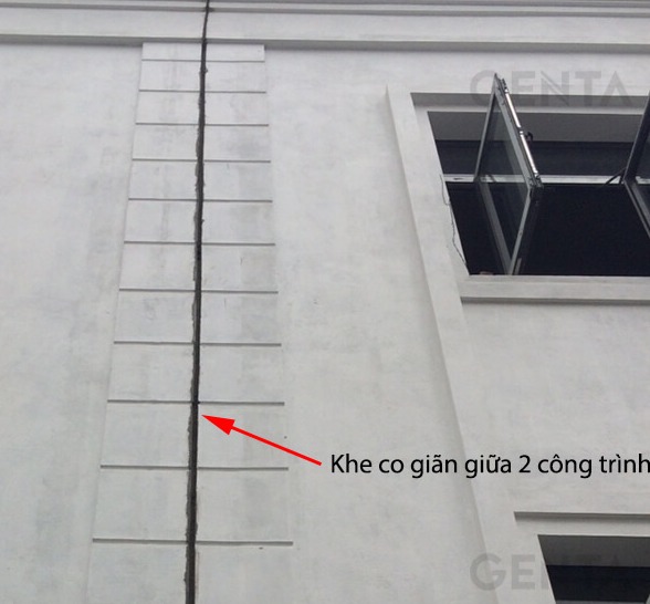 Khe lún là gì? Tiêu chuẩn và khoảng cách bố trí khe lún đúng chuẩn